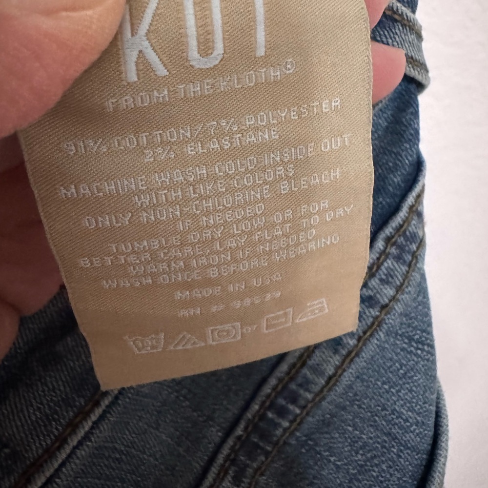 KUT Ana High Rise  Flare Kut From The Kloth Size 0 - Picture 7 of 9